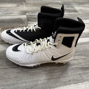 Nike Men's Force Savage Varsity Cleats B 880140-101 Black White Size 11.5 New